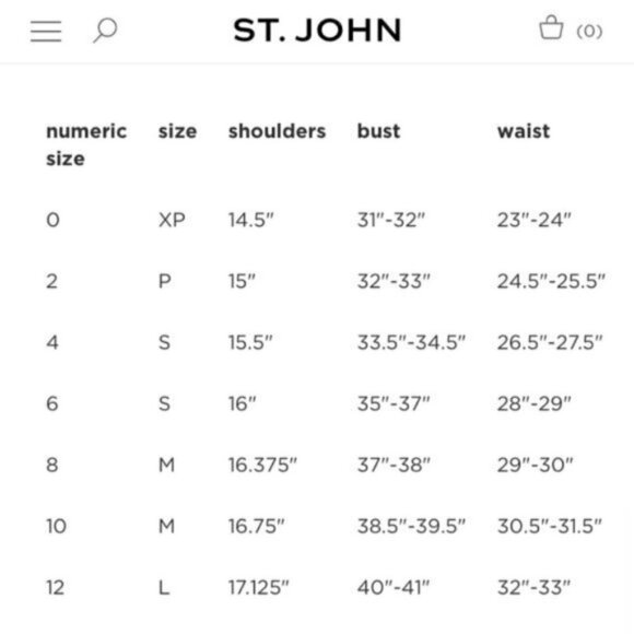 St. John Rare Vintage Embellished Knit Sweater Vest Women’s Size 2 - Picture 12 of 14